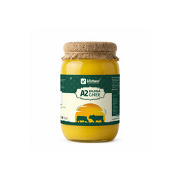 Vishwai A2 Bilona Ghee 1 litre pack front view
