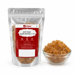 Vishwai Date Palm Sugar Crystals 1 kg pack front view